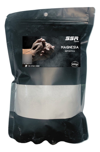 Magnesia Deportiva Para Gimnasia Escalar Crossfit Gym 500gs