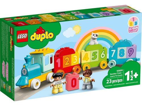 Lego Duplo Tren De Los Numeros Para Aprender A Contar 23pcs Cantidad de piezas 23