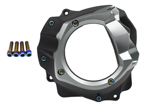 Cubierta De Entrada De Aire Para Motocicleta, Tapa De Plata