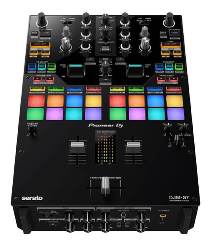 Mezcladora para DJ digital Pioneer DJM-S7 127V 0mW color negro