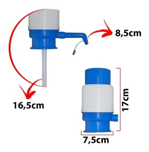Bomba Manual P/ Galão Garrafão De Água Mineral Galão 20l