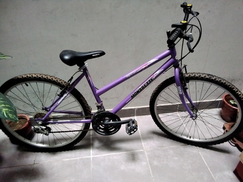 Bicicleta Monarette Aro 26 Color Morado