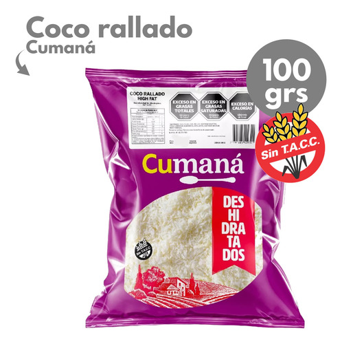 Coco Rallado High Cumana X100gr