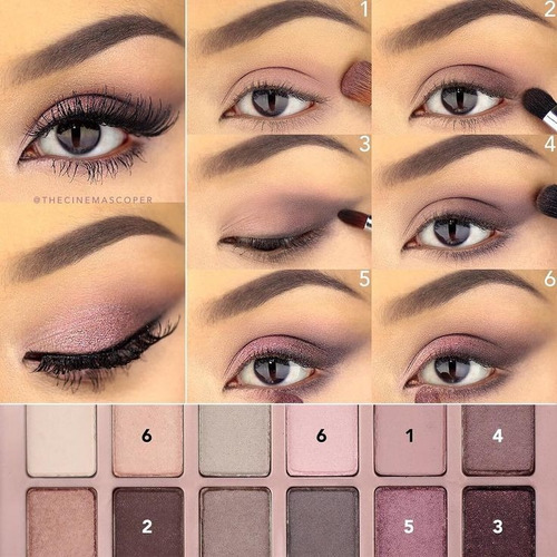 Paleta De Sombras Maquillaje Maybelline The Blushed Nudes