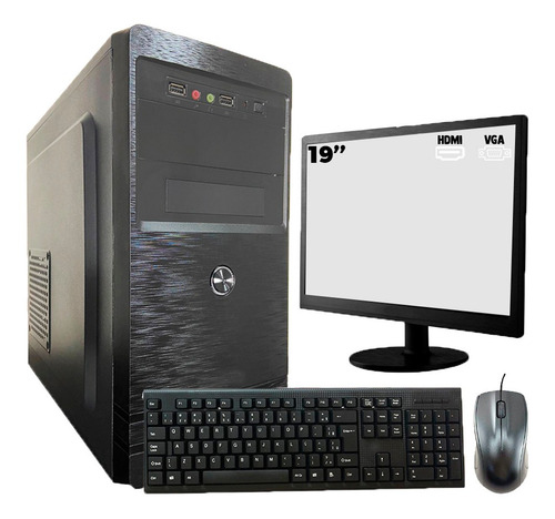 Imagem 1 de 7 de Computador Completo Intel Core I5 Memória Ram 8gb Ssd 240gb
