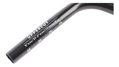 Manubrio Bmx Odyssey Uppercut 9 Negro
