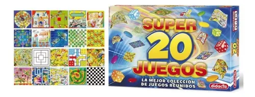 Juego De Mesa Super 20 Juegos