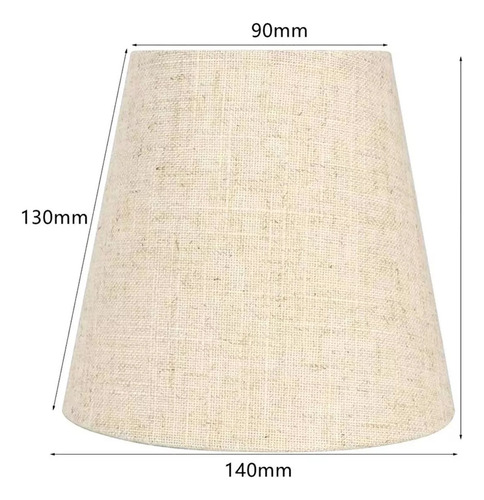 2 Pantallas De Tela Modernas Para Lámpara De Tambor Para