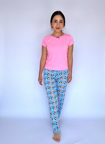 Pijama Pantalón Mujer Morning Y Camiseta 