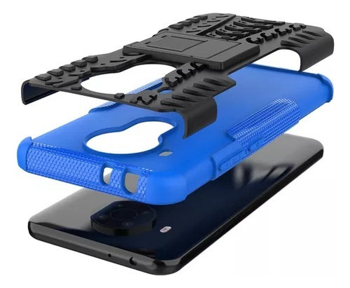 2×funda Para Nokia 3.4/5.4 Con Textura De Neumático