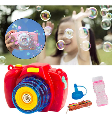2x Bubble Blower Carmera Bubble Blowing Toys Set Lindos