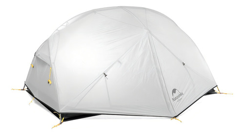 Tenda de acampamento Overtent impermeável Mongar Naturehike cinza claro