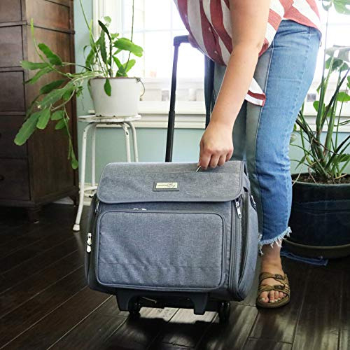 Estuche De Viaje De Lujo Manualidades Ruedas, Bolsa Man...