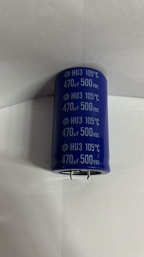 Capacitor Electrolítico Radial 470mf X 500v 105