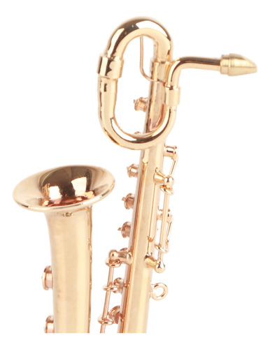 Suporte De Saxofone Em Miniatura De Latão Mini Model Musical