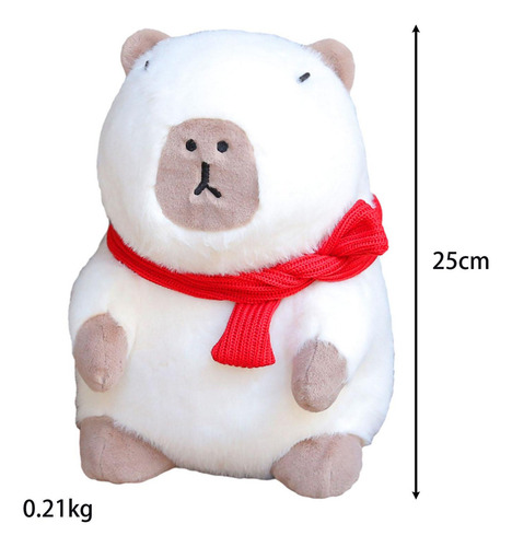 Juguete De Peluche De Carpincho Relleno, Juguete Suave 25cm