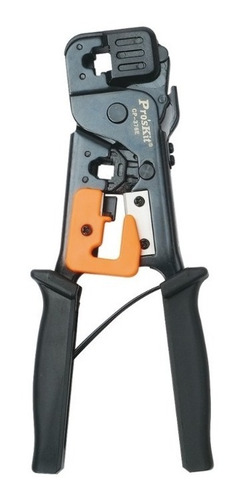 Pinza Crimpeadora Proskit Cp-376e Rj45 Rj11 Rj12 Pelacable
