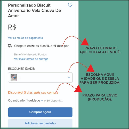 Imagem 2 de 3 de Vela Em Biscuit Jardim Encantado