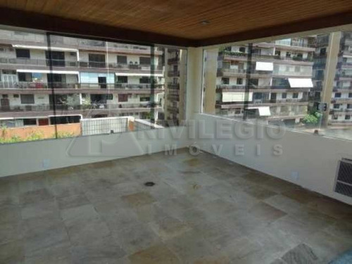 Cobertura À Venda, 3 Quartos, 1 Suíte, 3 Vagas, Leblon - Rio De Janeiro/rj - 19307