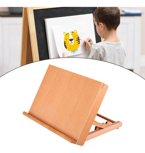 Eaval Do Cavalete De Madeira Para Pintar Arte Dobrar Livros
