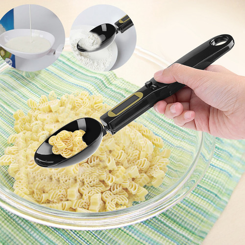 Cuchara Bascula Medidora Gramera Digital Lcd De Cocina 500g