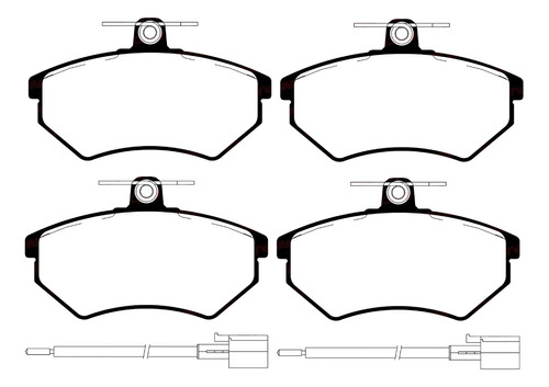 Pastillas De Freno Delanteras P/ Vw Caddy Golf 3