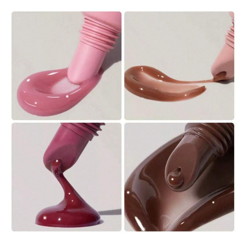 Gama De 8 Pzas.gloss De Labios Hidratante Tinte De Labios Multicolor&1 Paquete