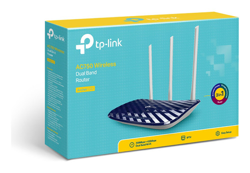 Archer C20 Tp-link Router Ac750 Doble Banda 5 Ghz 2,4 Ghz