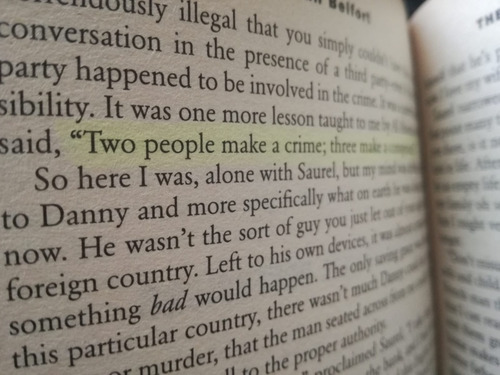 Libro: The Wolf Of Wall Street ( Usado ) Jordan Belfort (Usado)