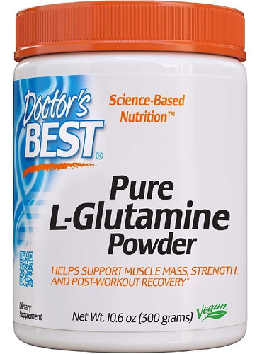 L-glutamina Pura En Polvo 5 G Doctor's Best (300 G)