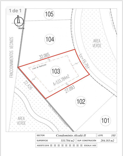 Imagen 6 de 10 de Terreno En Venta En La Espiga