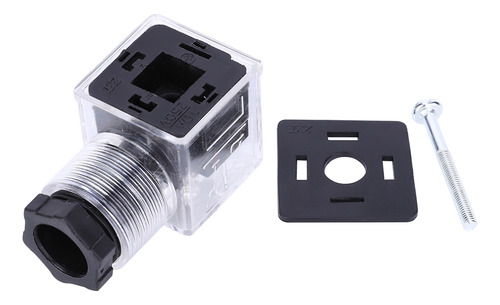 Conector De Válvula Solenoide Enchufe Indicador De Enchufe