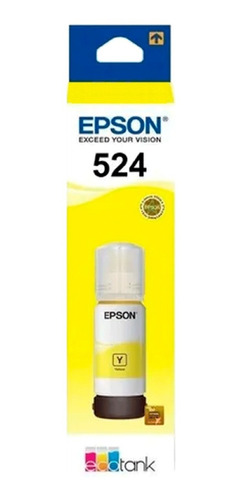 Tinta Epson T524 Colores Cyan Magenta Amarilla Original C/u