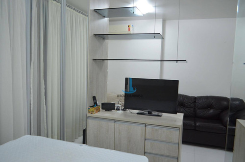 Imagem 12 de 16 de Studio Mobiliado E Com Ar Condicionado À Venda No Life Sete - St0001
