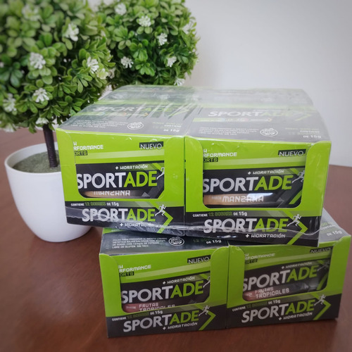 Sportade Polvo. Bebida Isotónica En Sobre.sabores Combinados