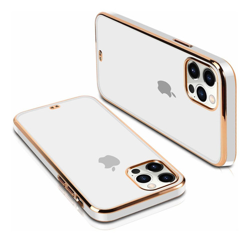 Mowime Carcasa Para iPhone 12 Pro Max De 6.7 Pulgadas, Trans