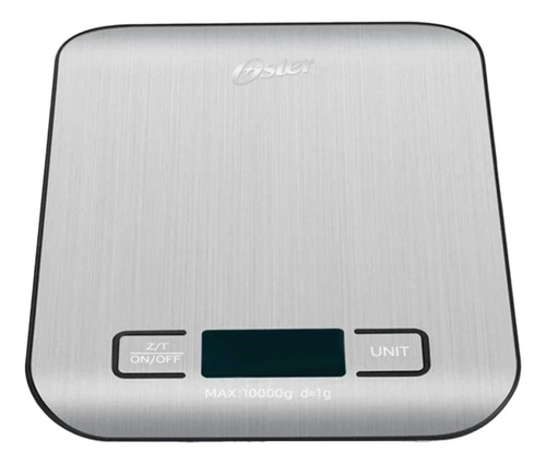 Balança De Cozinha Oster Aço Inox Digital Até 5kg C/ Visor