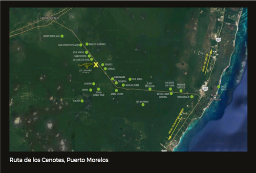 Terreno De 2,000 M2 Con Título En Los Jaguares, Ruta De Los Cenotes Puerto Morelos