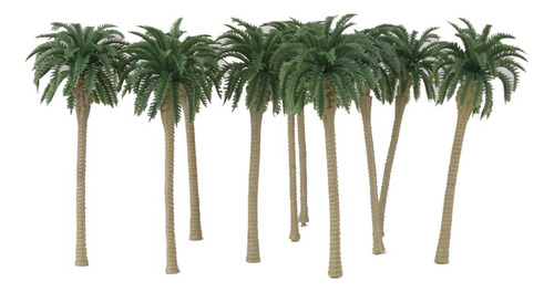 10pcs Modelo Verde 1/100 11cm