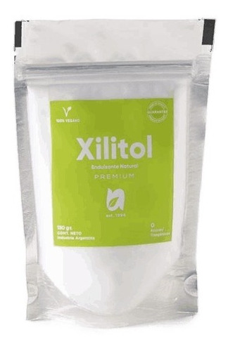 Nuevos alimentos Xilitol endulzante natural premium vegano 130gs