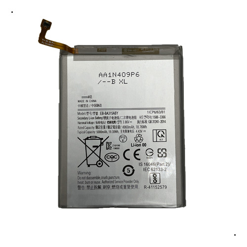 Kit + Flex Carga Eb-ba315aby Compativel A22 4g A31 A32 4g