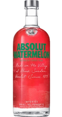 Vodka Absolut Watermelon 750 Ml 