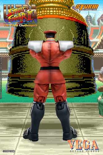 Action Figure: Ultra Street Fighter Ii - M. Bison Pre-vent
