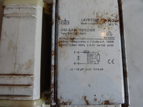 Transformador Layrton 150w 220v 1.80a