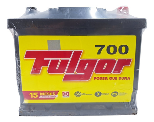 Bateria 700 Amp Fulgor 15 Meses De Garantía