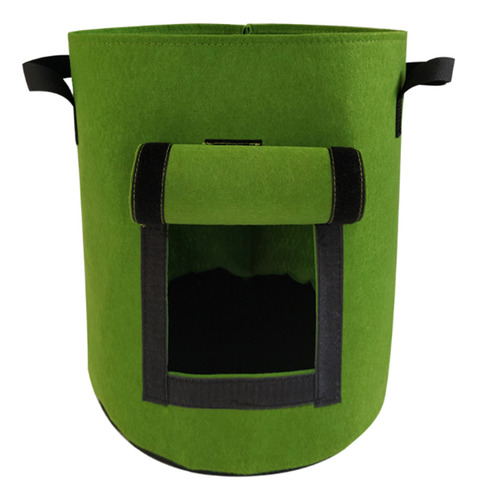 Bolsa De Cultivo De Patatas Con Asas Y Ventana Para Verduras