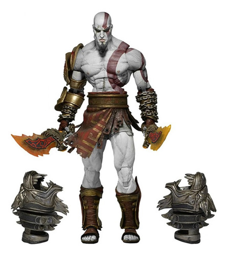 Kratos, God Of War, Figura Articulada 17 Cm Con Accesorios