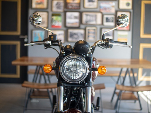 Imagen 15 de 25 de Royal Enfield Meteor 350 Stellar Roja Reserva Ya