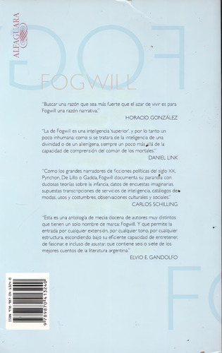 Cuentos Completos - Rodolfo Fogwill - Alfaguara 2009 (Usado)