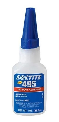 Adhesivo Instantáneo Loctite 495 (20 Gr) (3 Piezas).